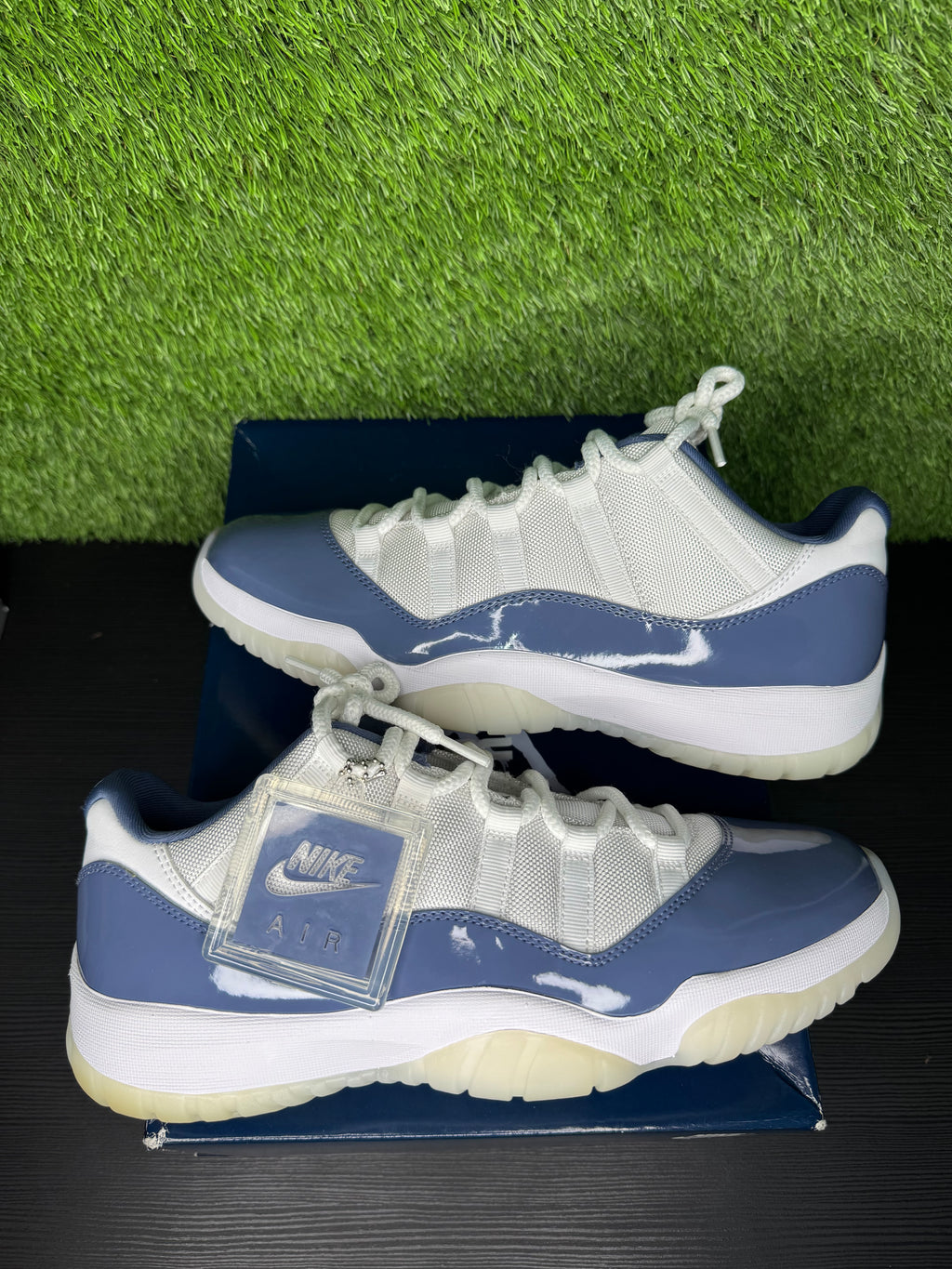 Jordan retro 11 low diffused blie