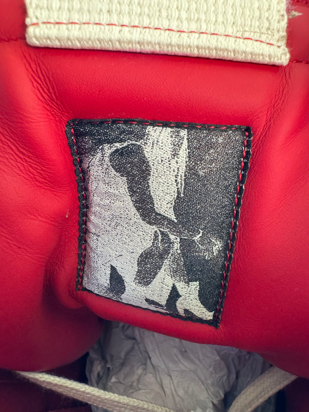 Rick Owens Geobasket Sneakers Red/Multi