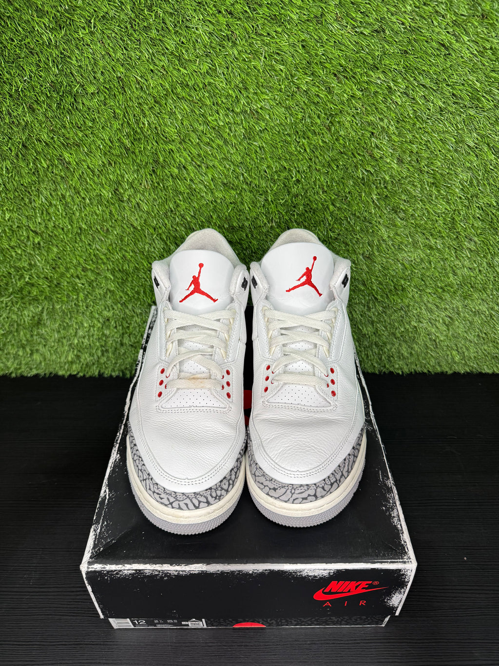 Jordan 3 White cement