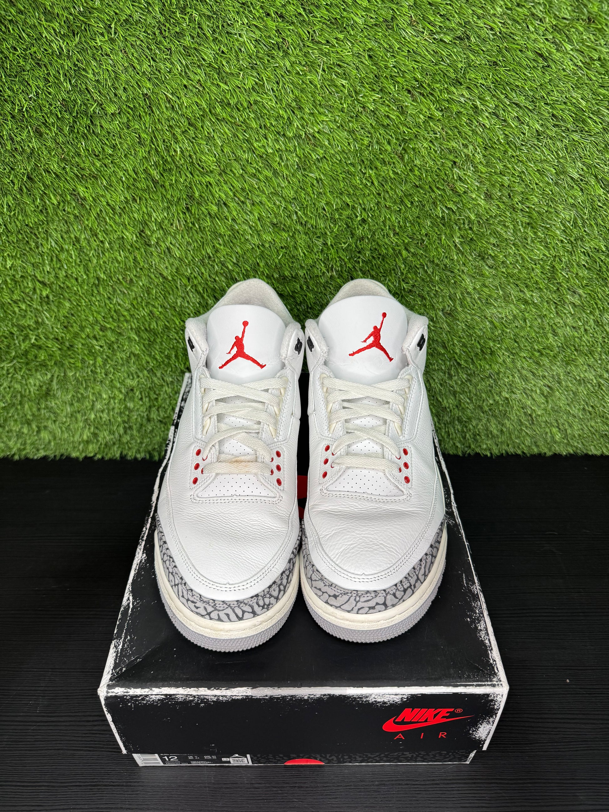 Jordan 3 White cement