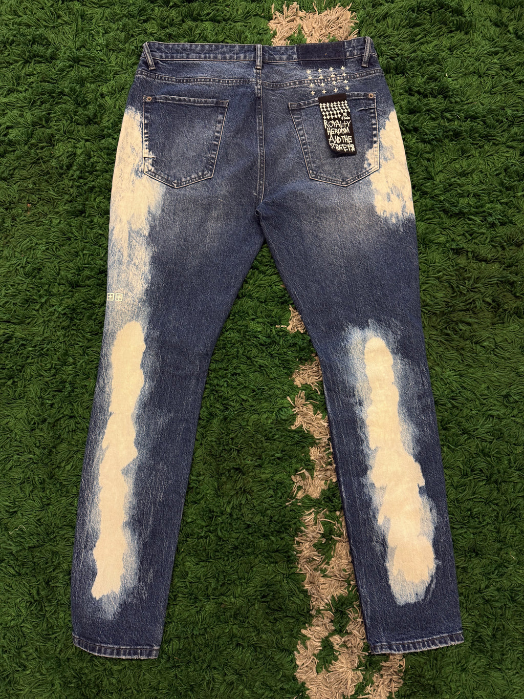 Ksubi Bleach Wash Blue Denim