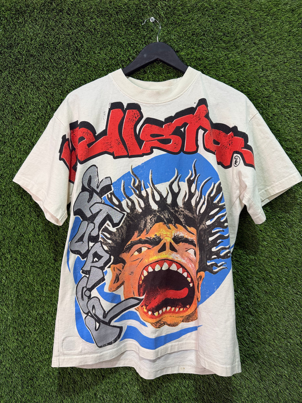 Hellstar Screaming Kid Tee White