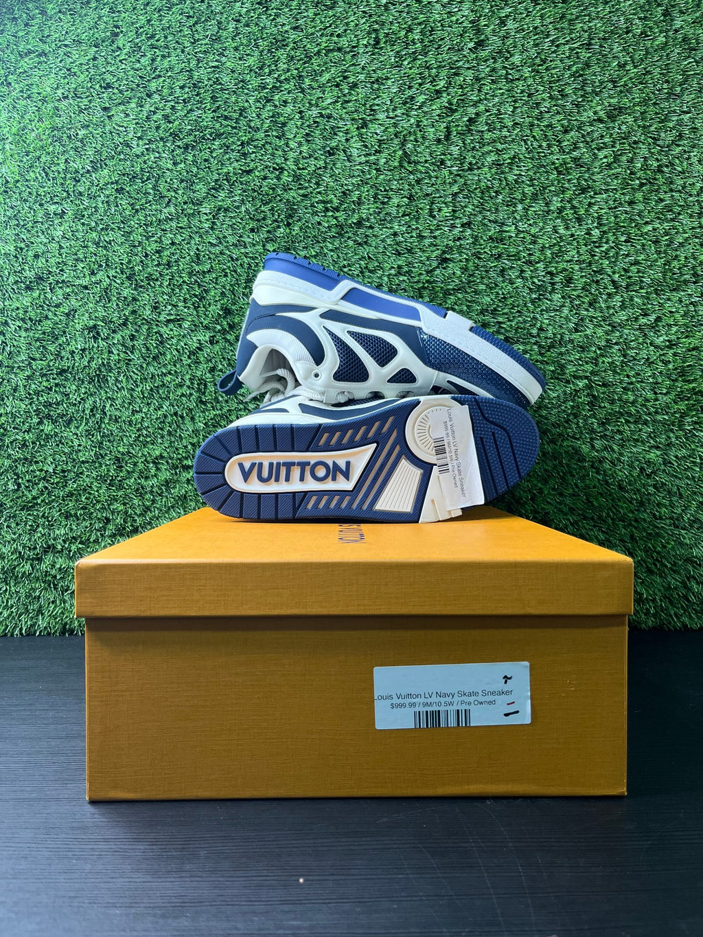 Louis Vuitton LV Navy Skate Sneaker