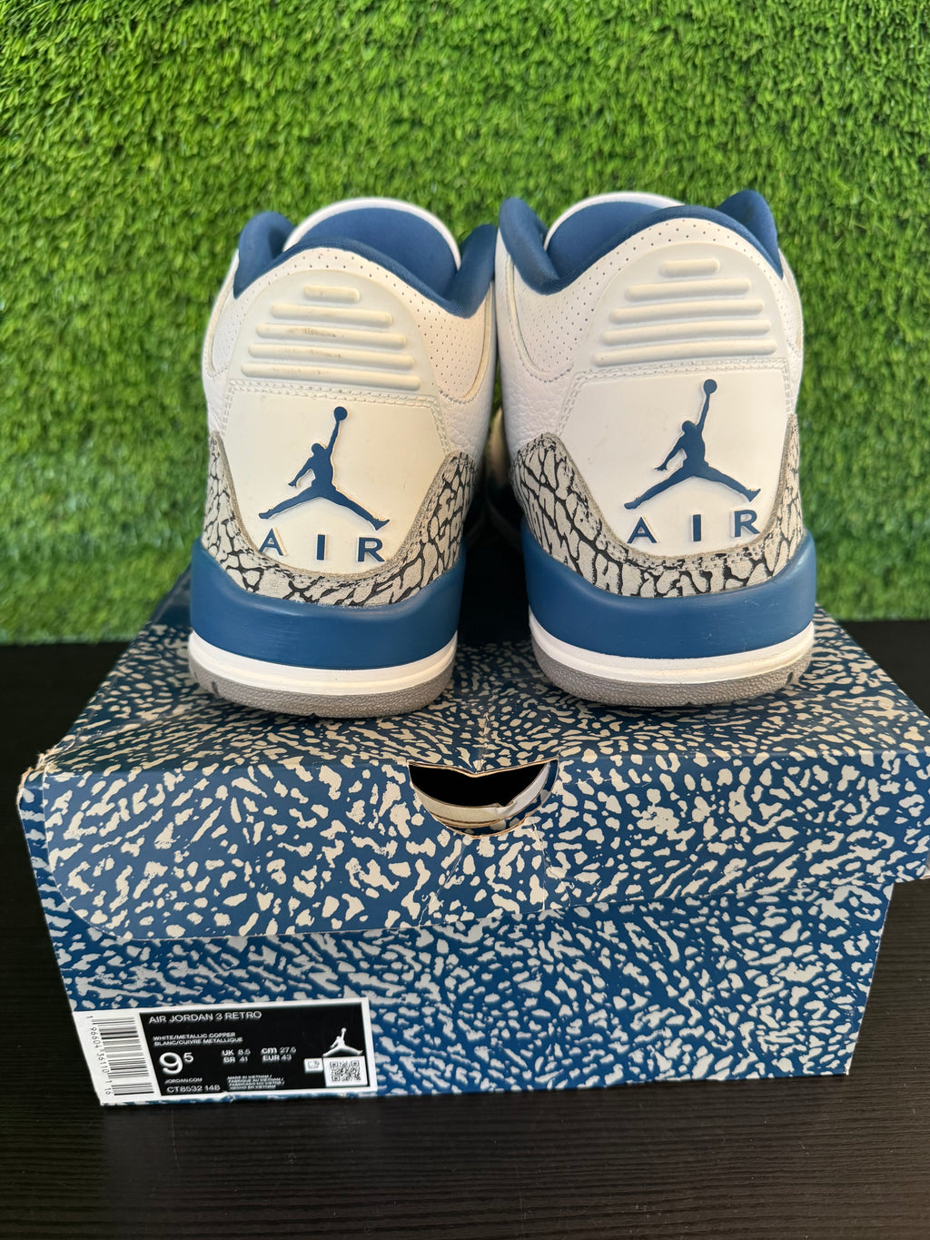 Jordan 3 Retro Wizards