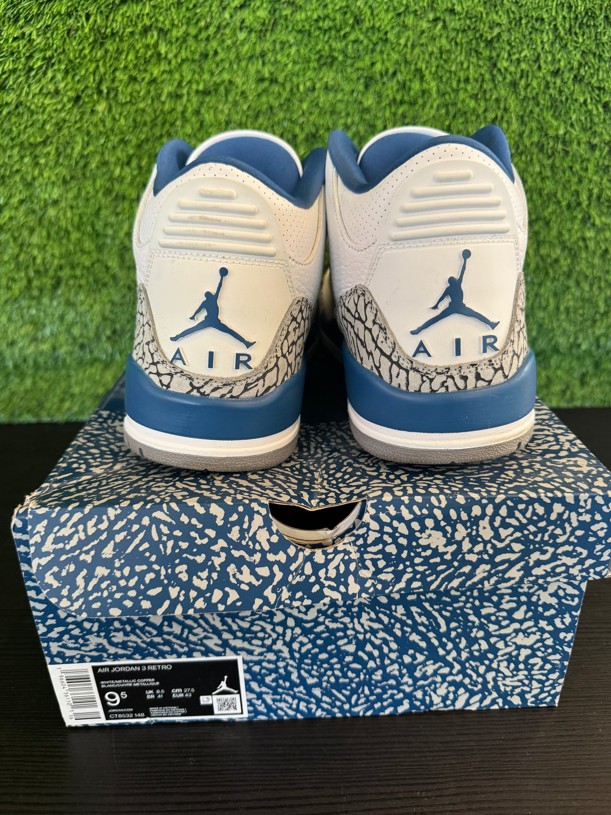 Jordan 3 Retro Wizards