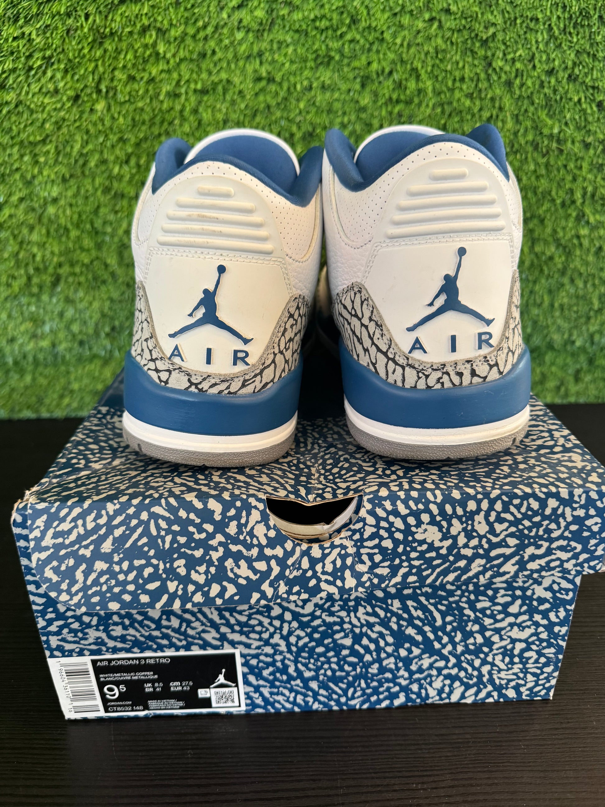 Jordan 3 Retro Wizards