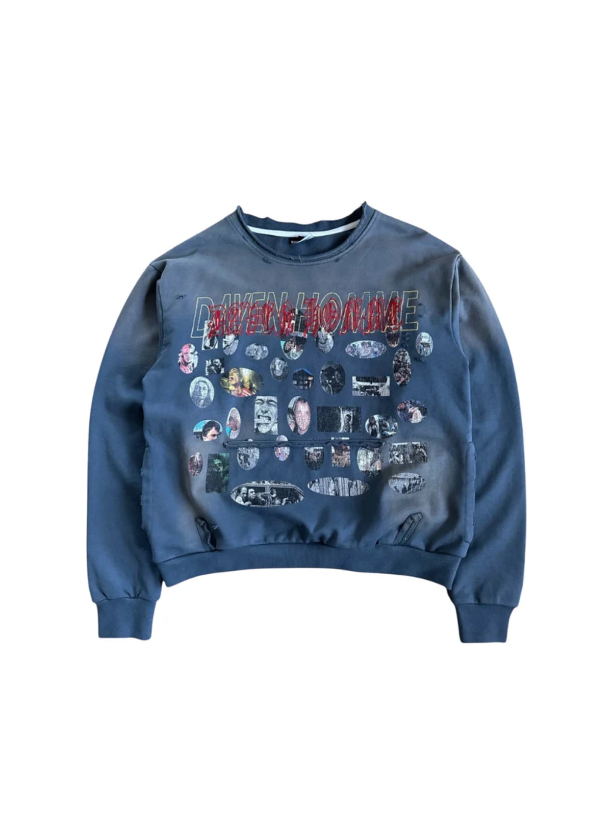 Daven Homme Numbers Crewneck