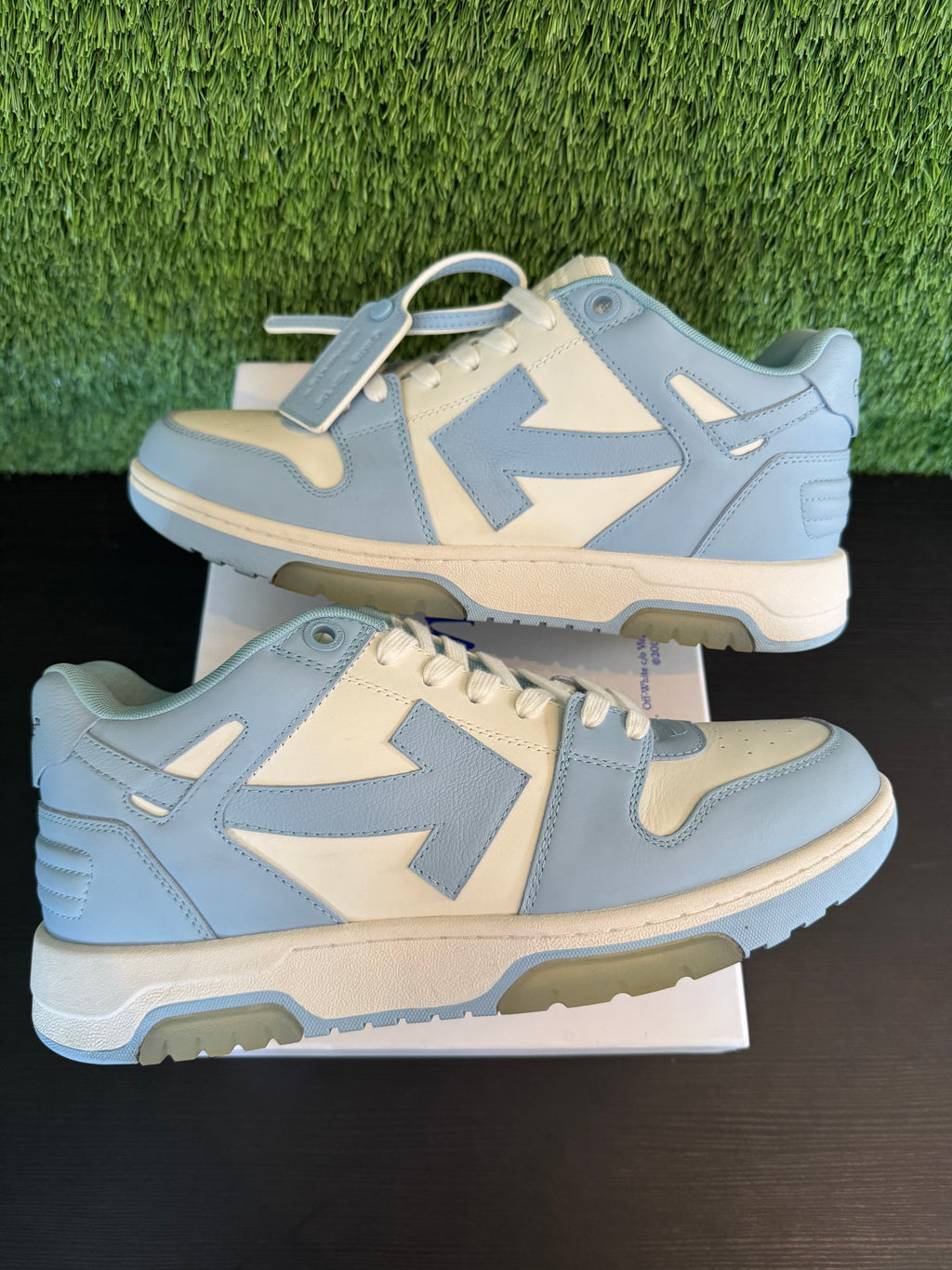 Off White OOS Sneaker Baby Blue/White