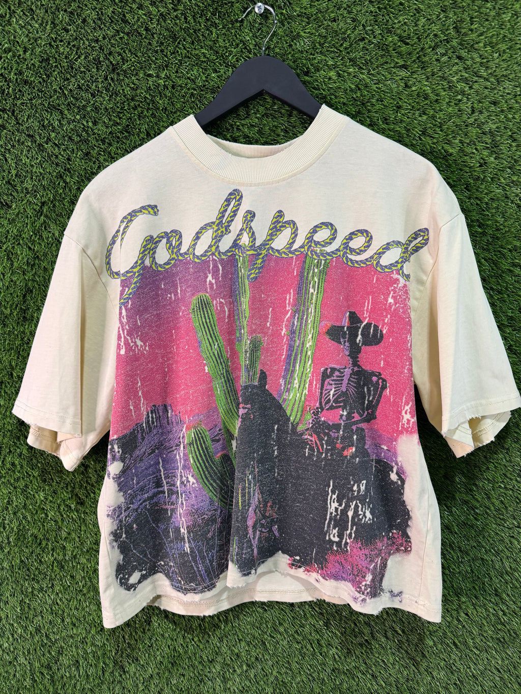 Godspeed Westworld Tee Bone Beige