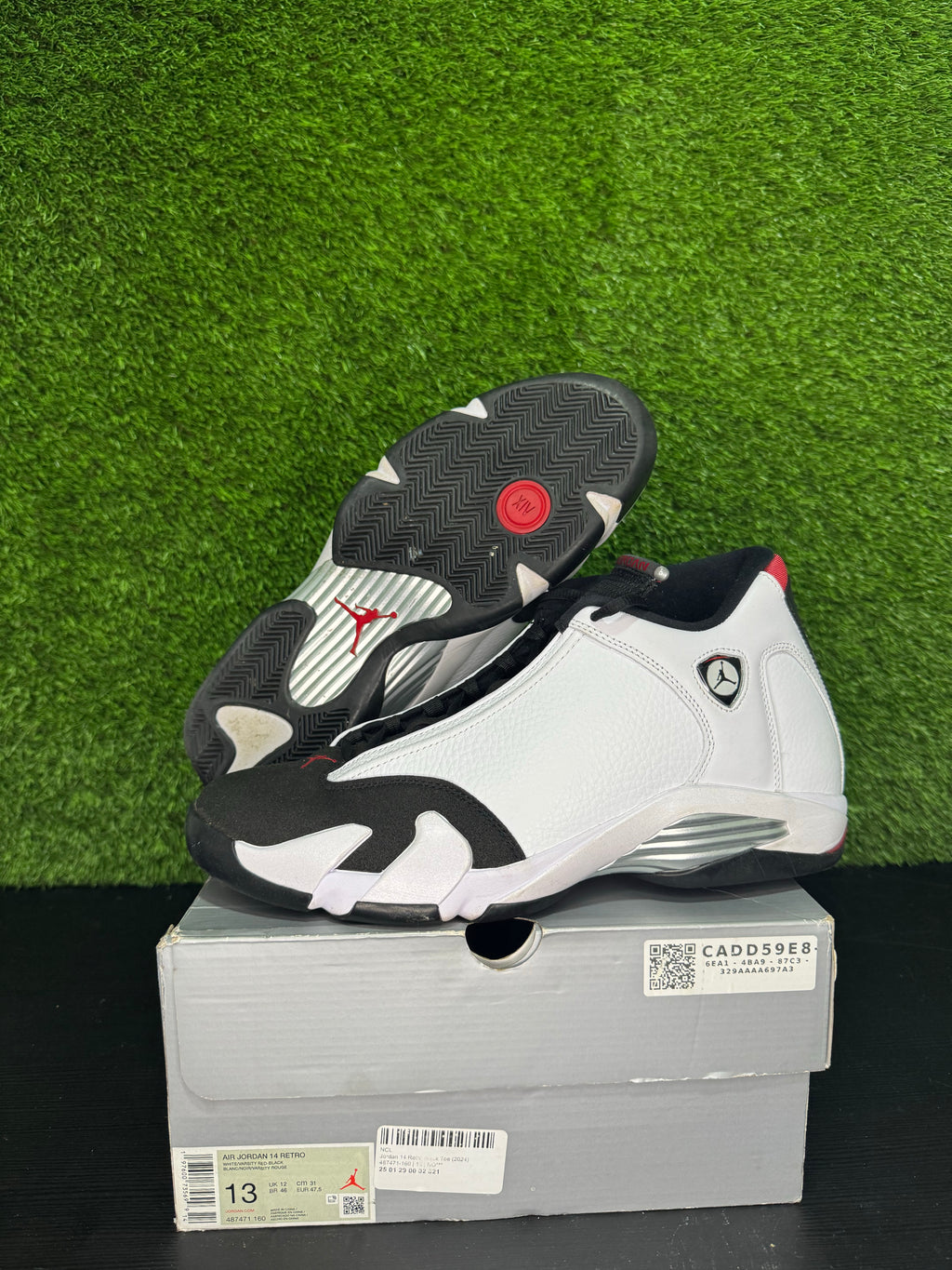 Jordan 14 Retro Black Toe (2024)