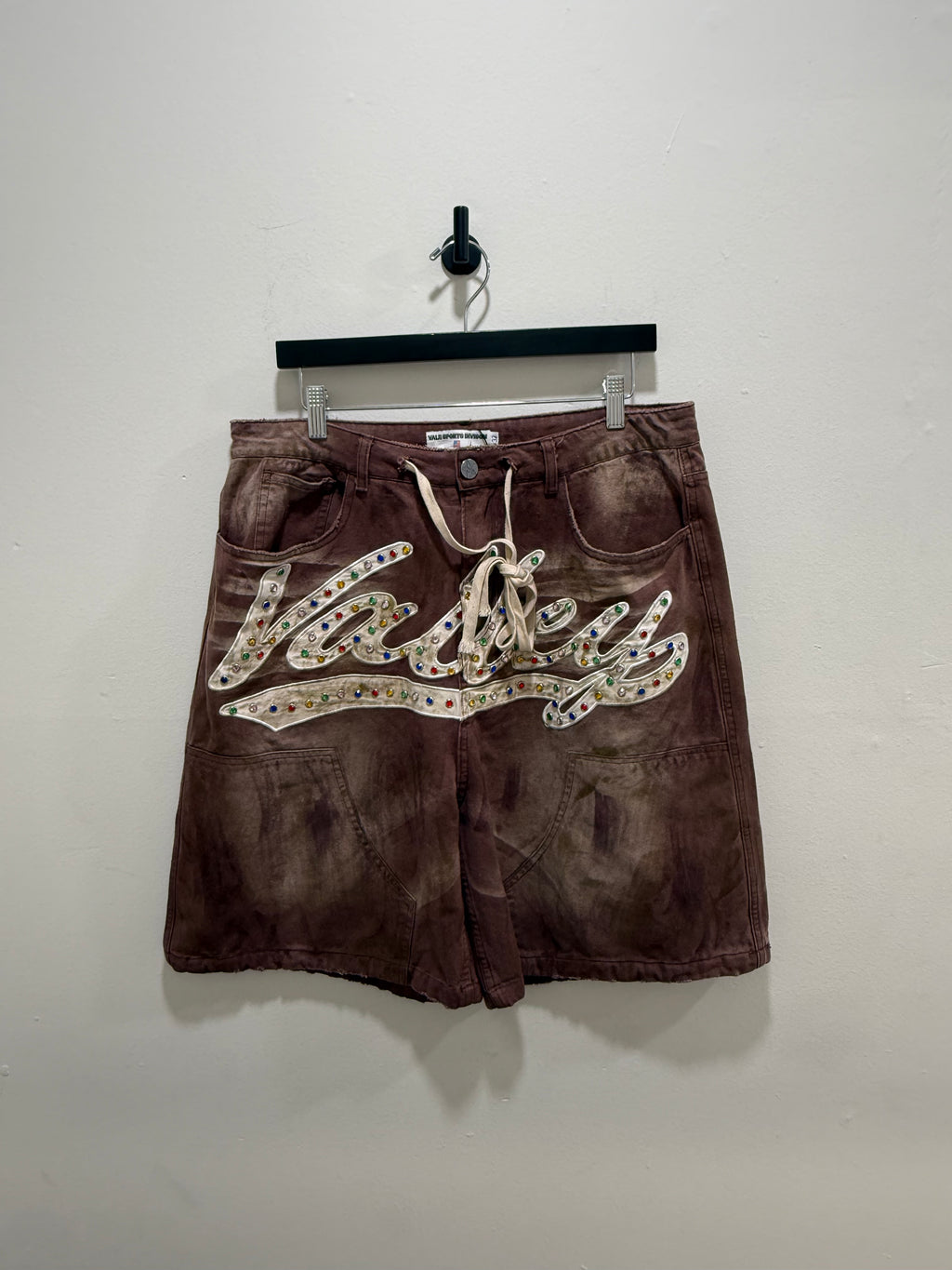 Vale Forever M&M Jorts Brown