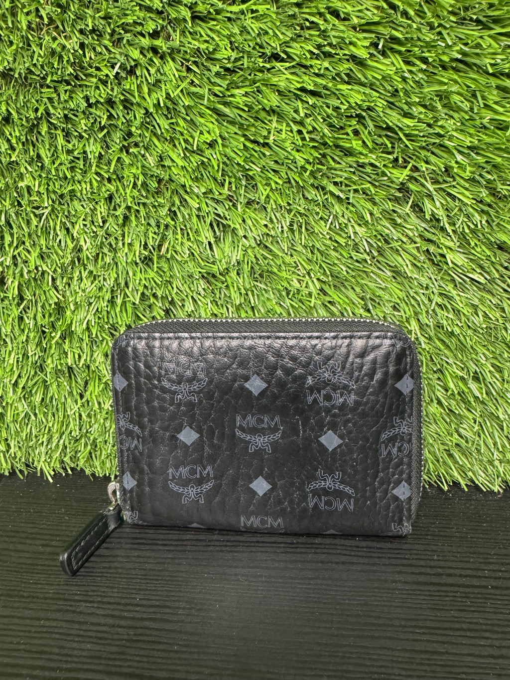 MCM black wallet