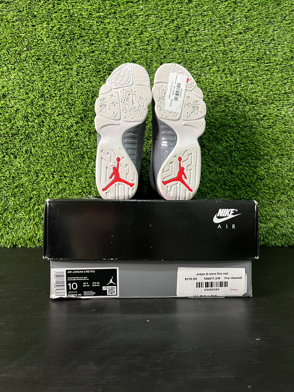 Jrdan 9 retro fire red