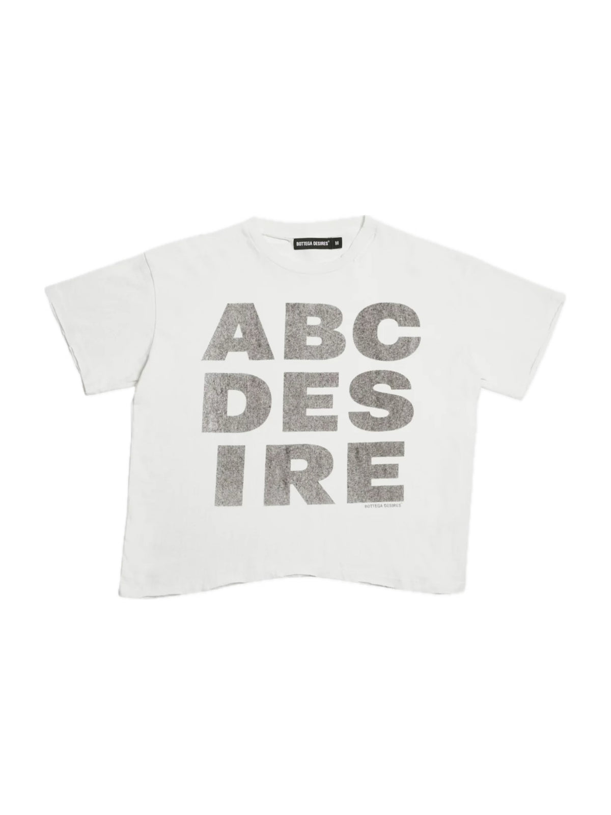 Bottega Desires ABC Desires Tee White