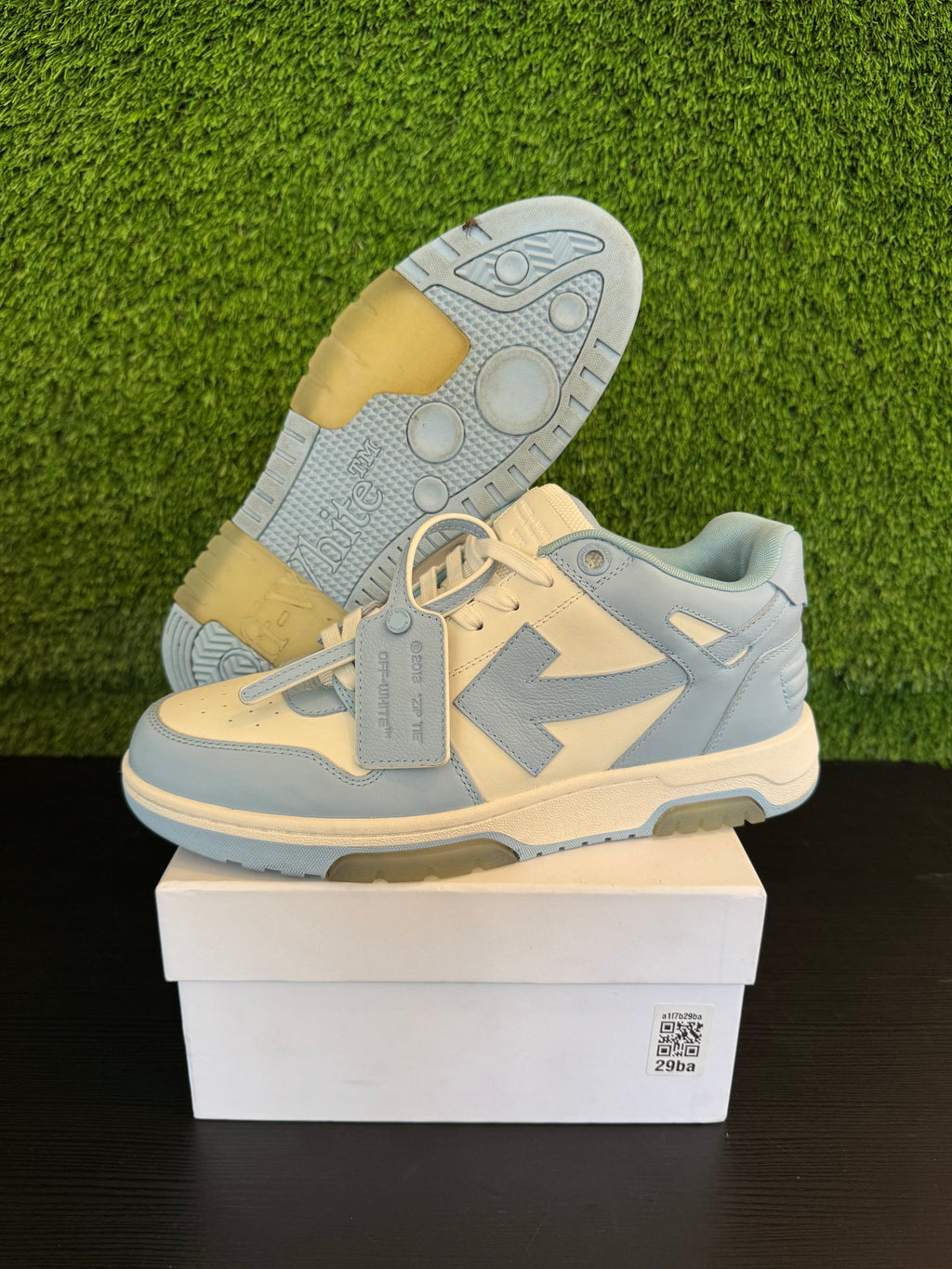 Off White OOS Sneaker Baby Blue/White