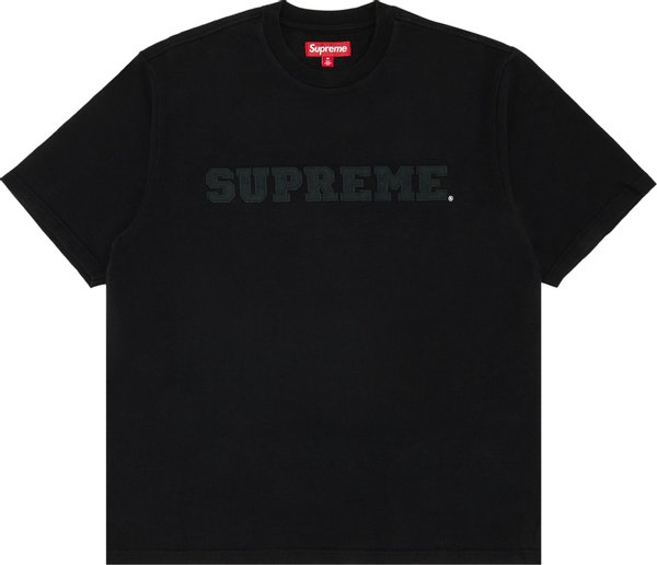 Supreme Collegiate T-Shirt Black