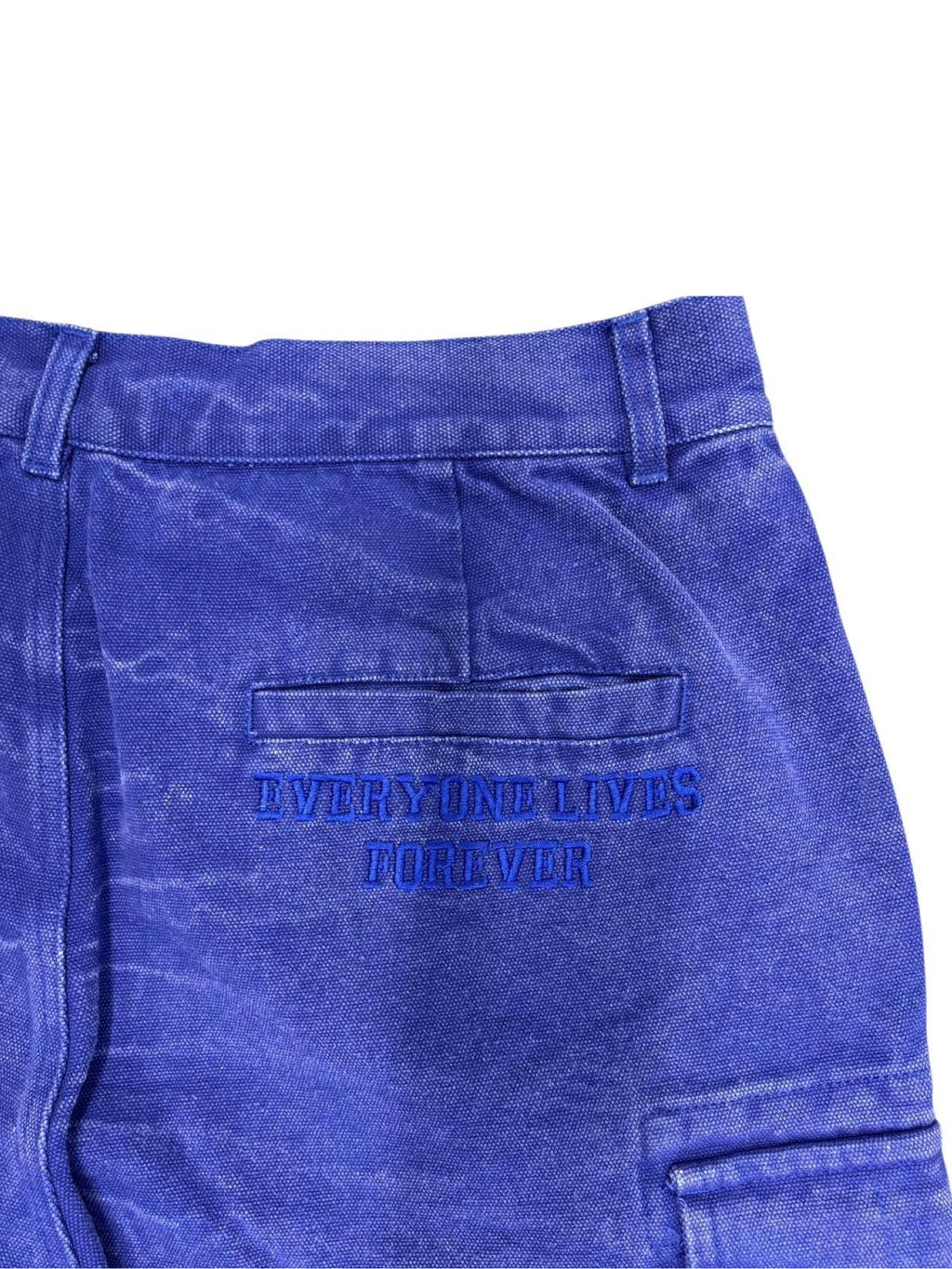 Vale Forever Blue Wash Cargo Denim