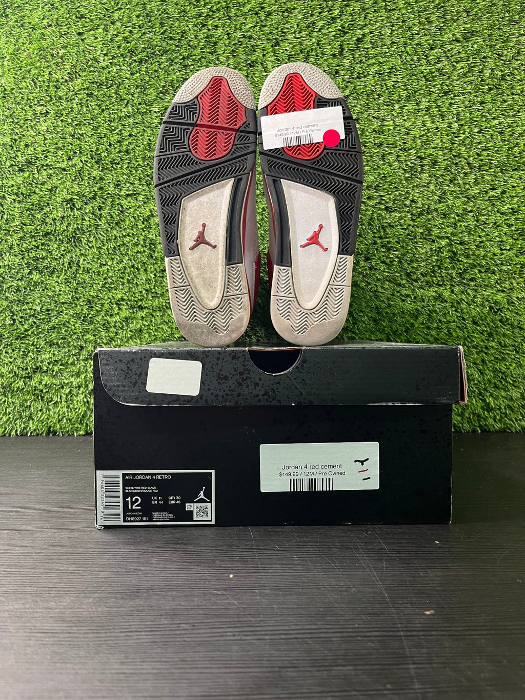 Jordan 4 red cement