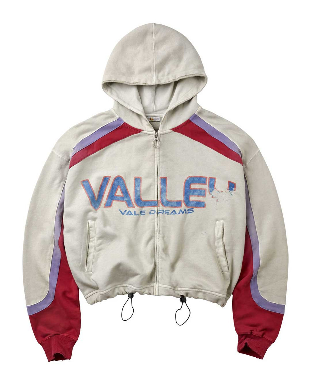 Vale forever  rocket zip-up hoodie