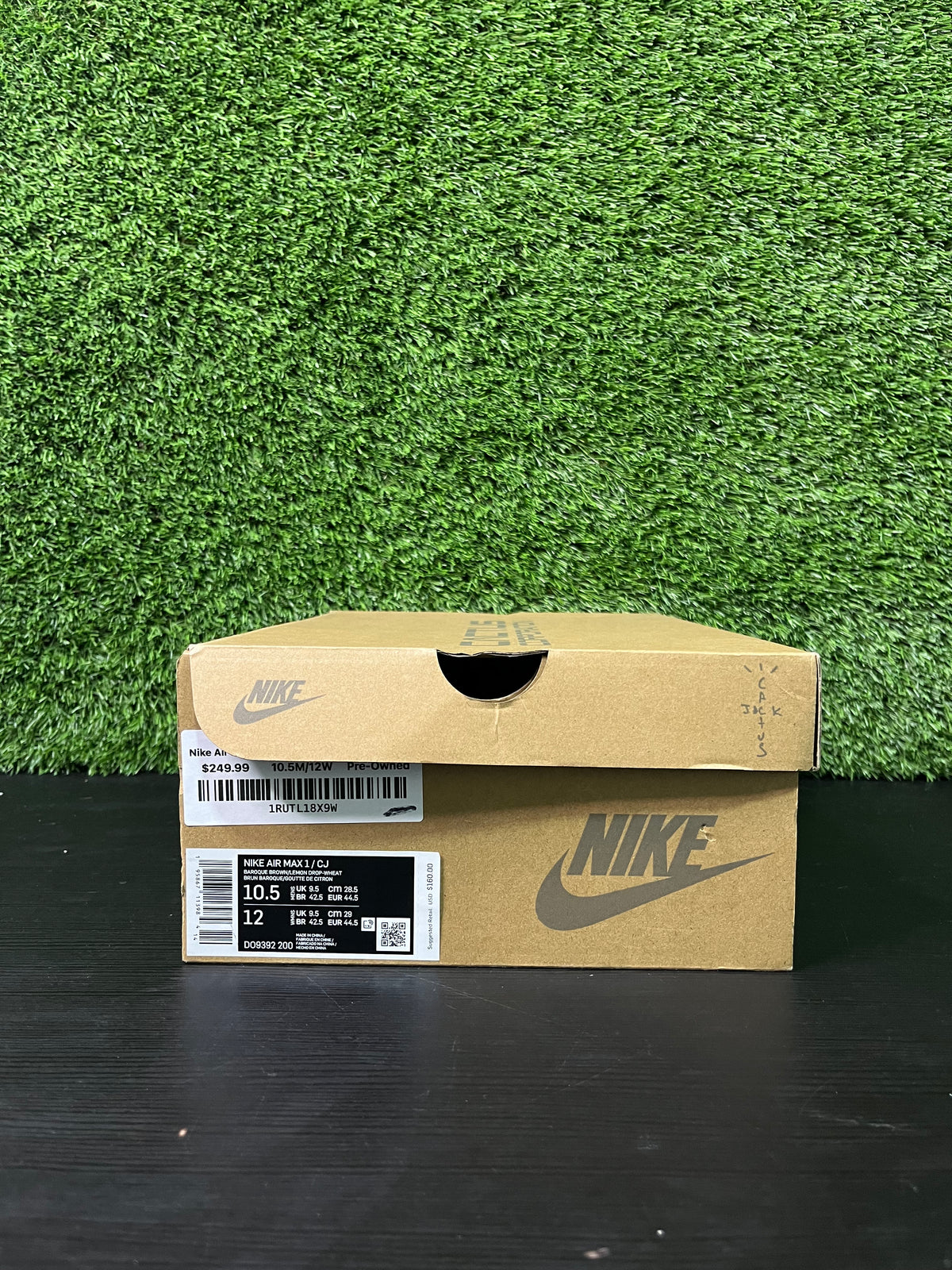 Nike Air Max 1 Travis Scott Cactus Jack Baroque Brown