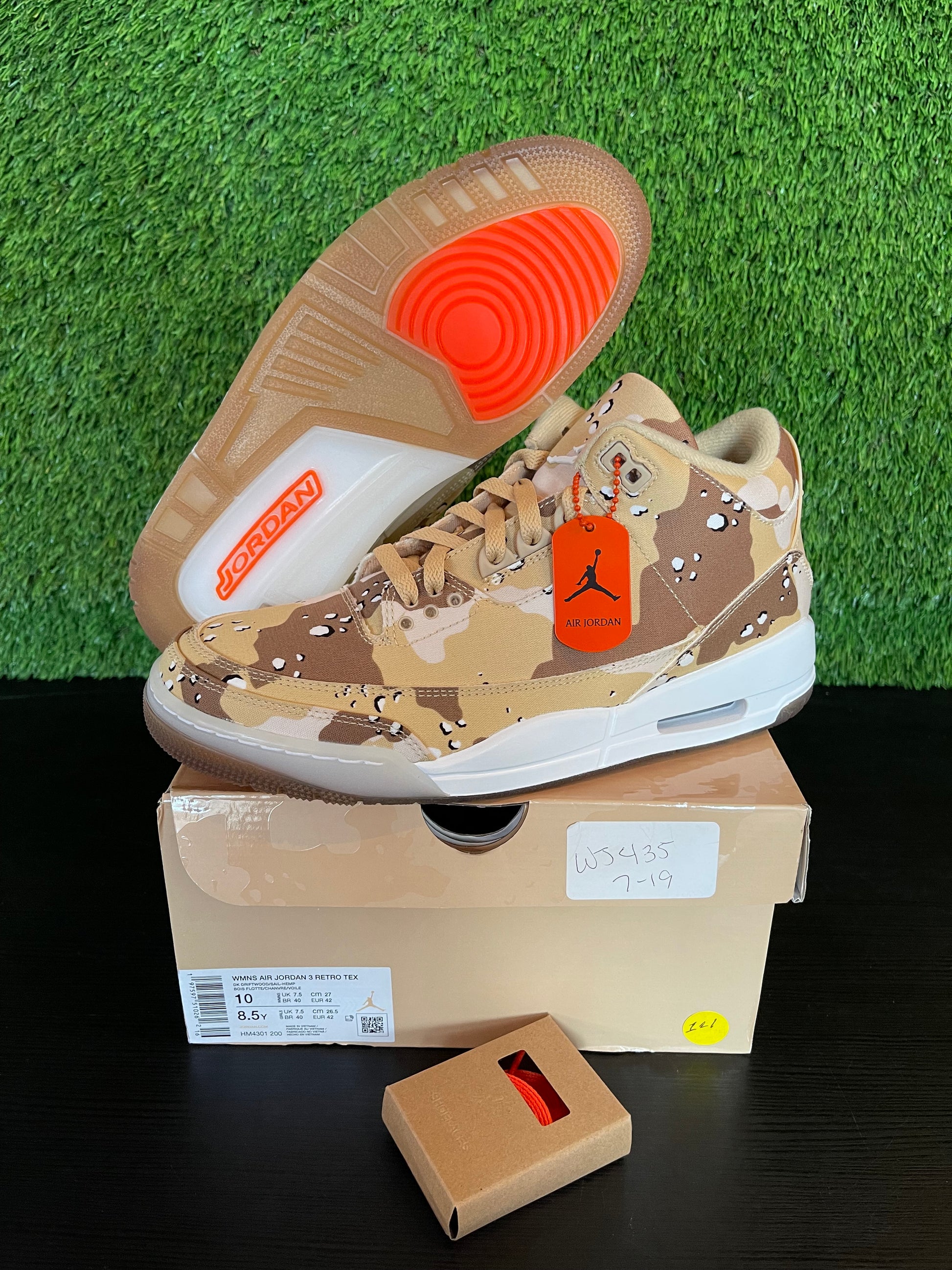 Jordan 3 Retro WNBA Desert Camo (Women's)