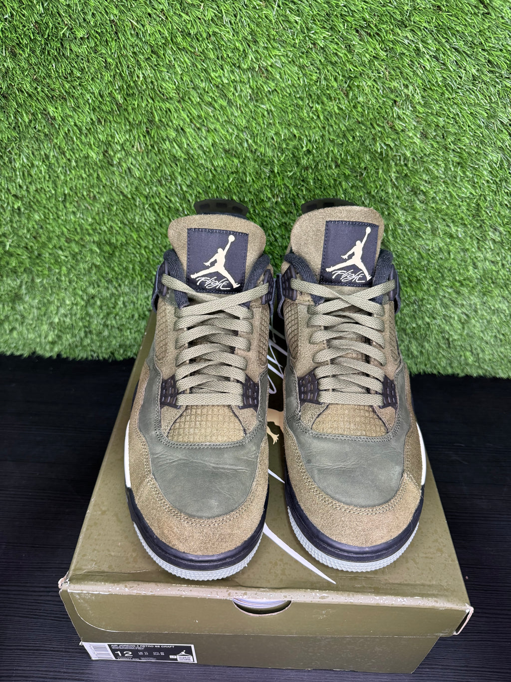 Jordan 4 Retro Craft Olive