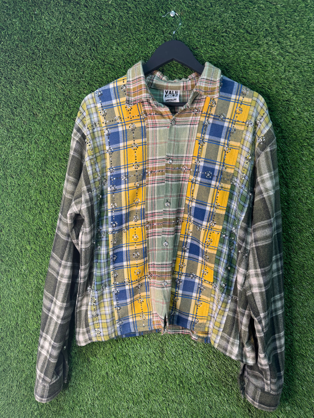 Vale rhimestone flannel
