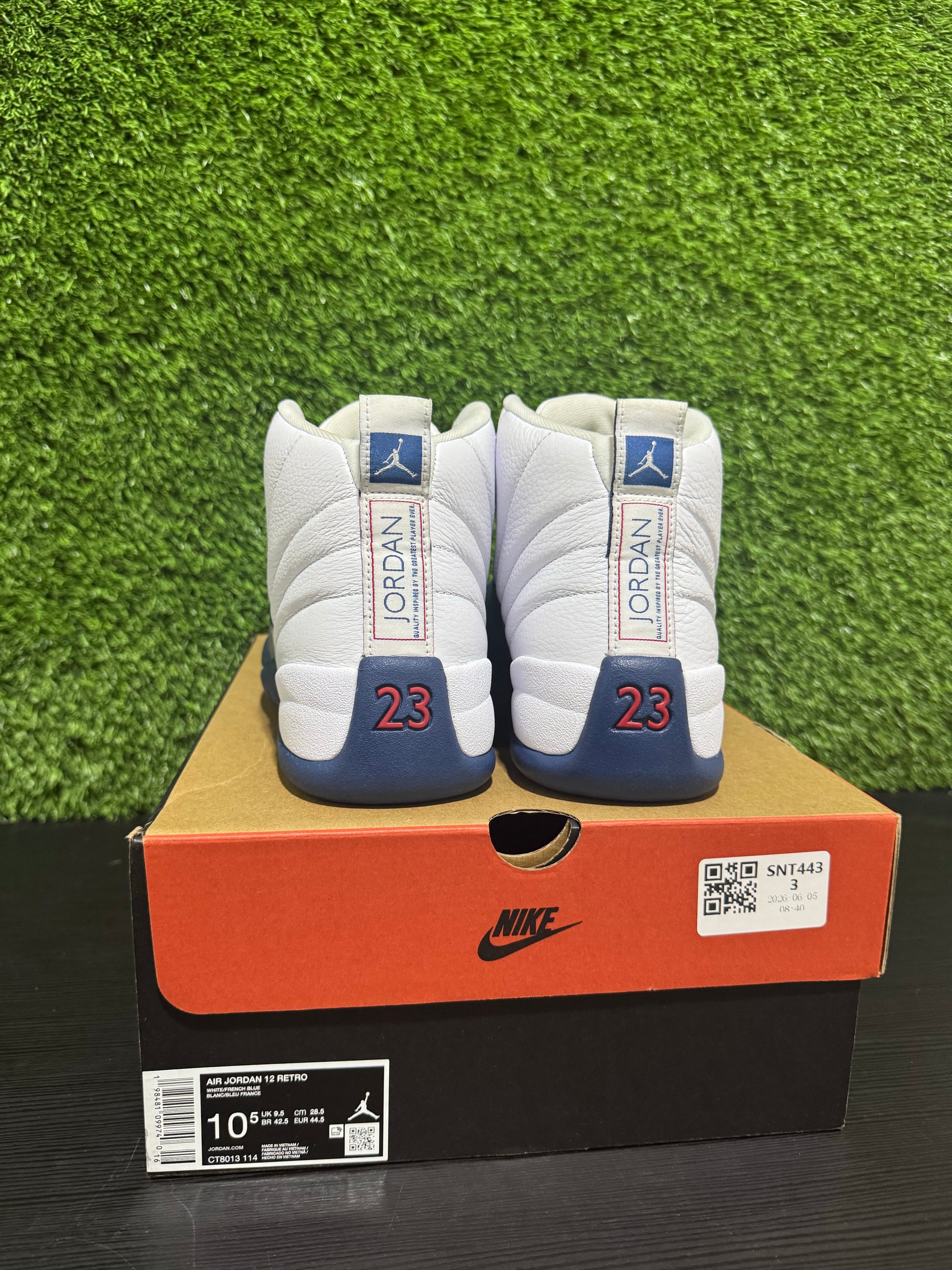 Jordan 12 Retro French blue