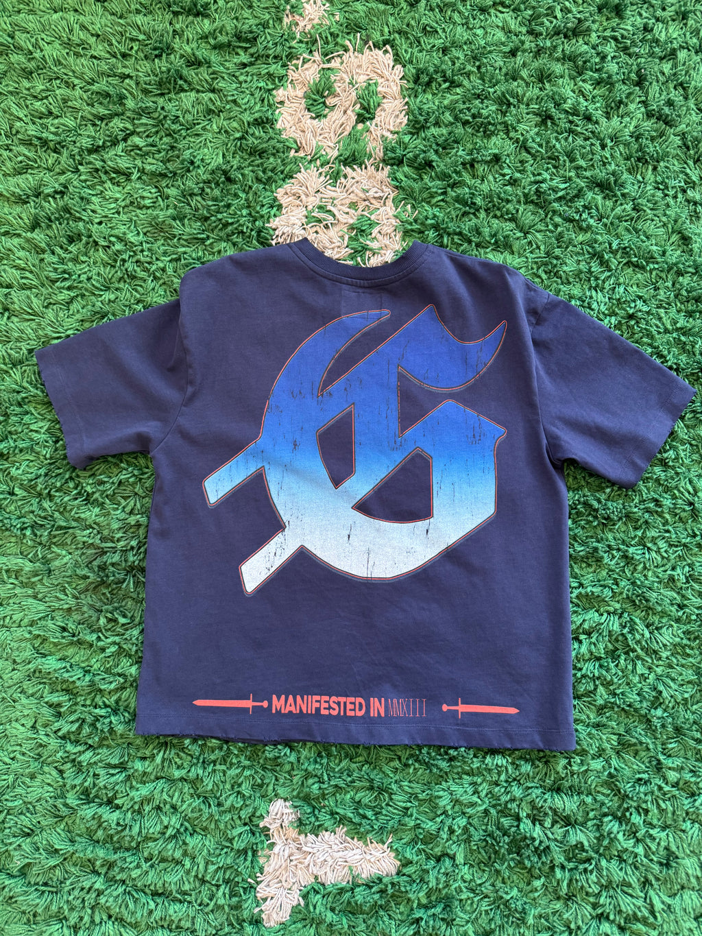 Godspeed skeleton football t-shirt