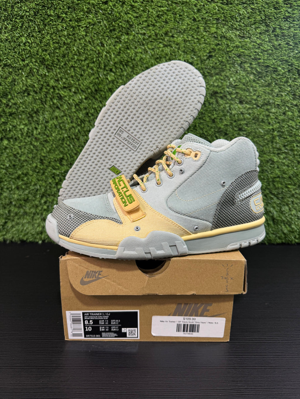 Nike Air Trainer 1 SP Travis Scott Grey Haze