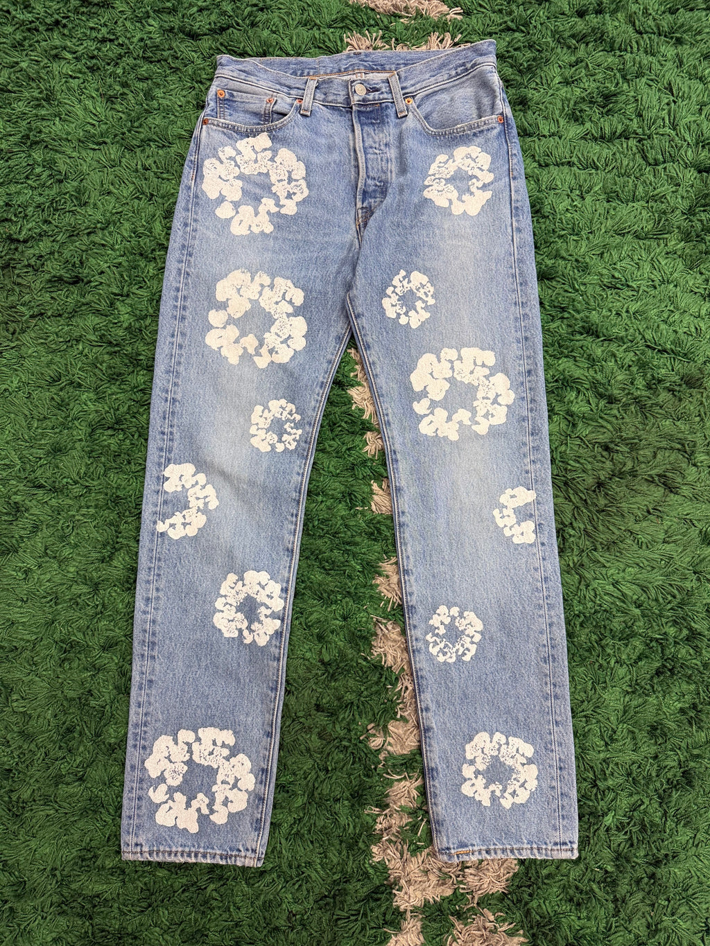 Denim Tears Cotton Wreath Denim Blue
