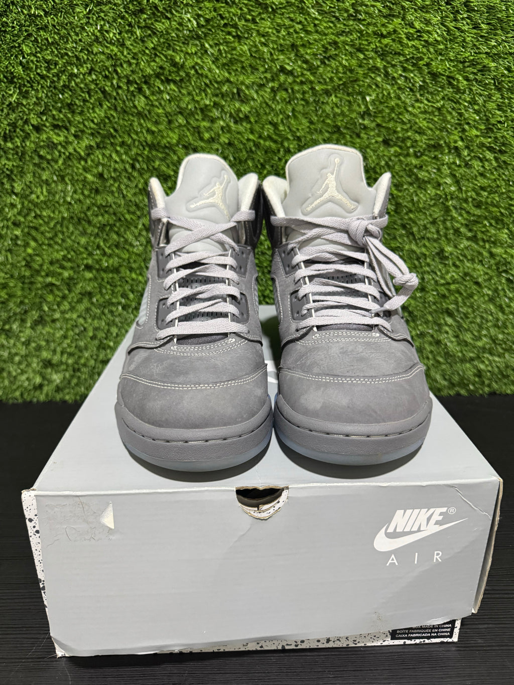 Jordan 5 Wolf grey