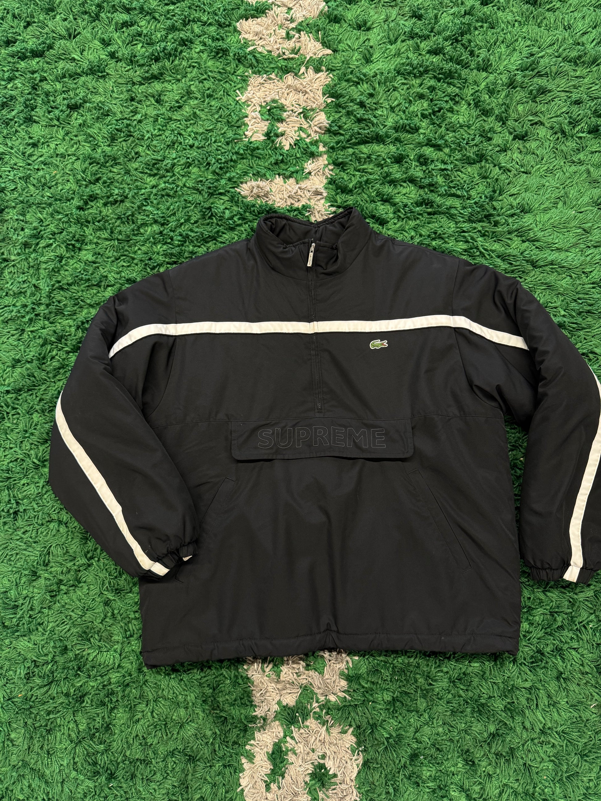 Supreme LACOSTE Puffy Half Zip Pullover