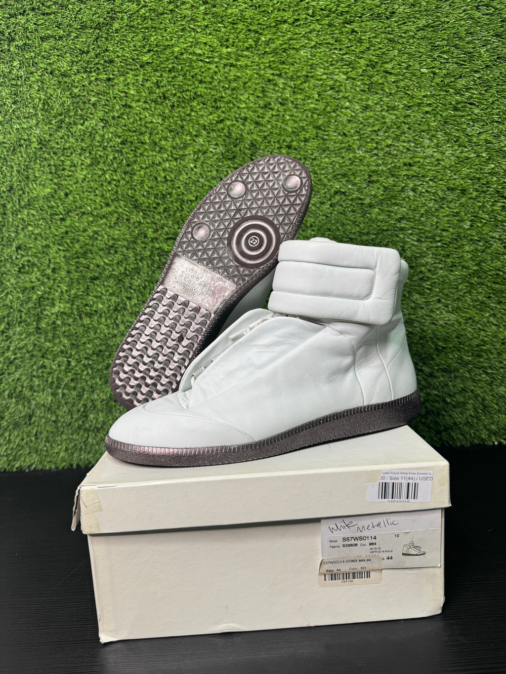 Maison Margiela Future High Sneakers White