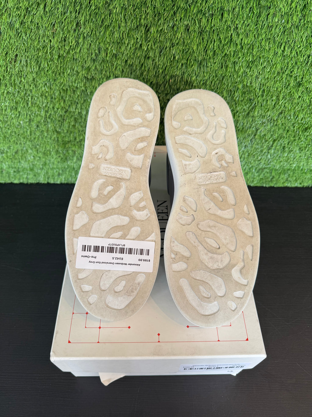 Alexander McQueen Oversized Gun Grey