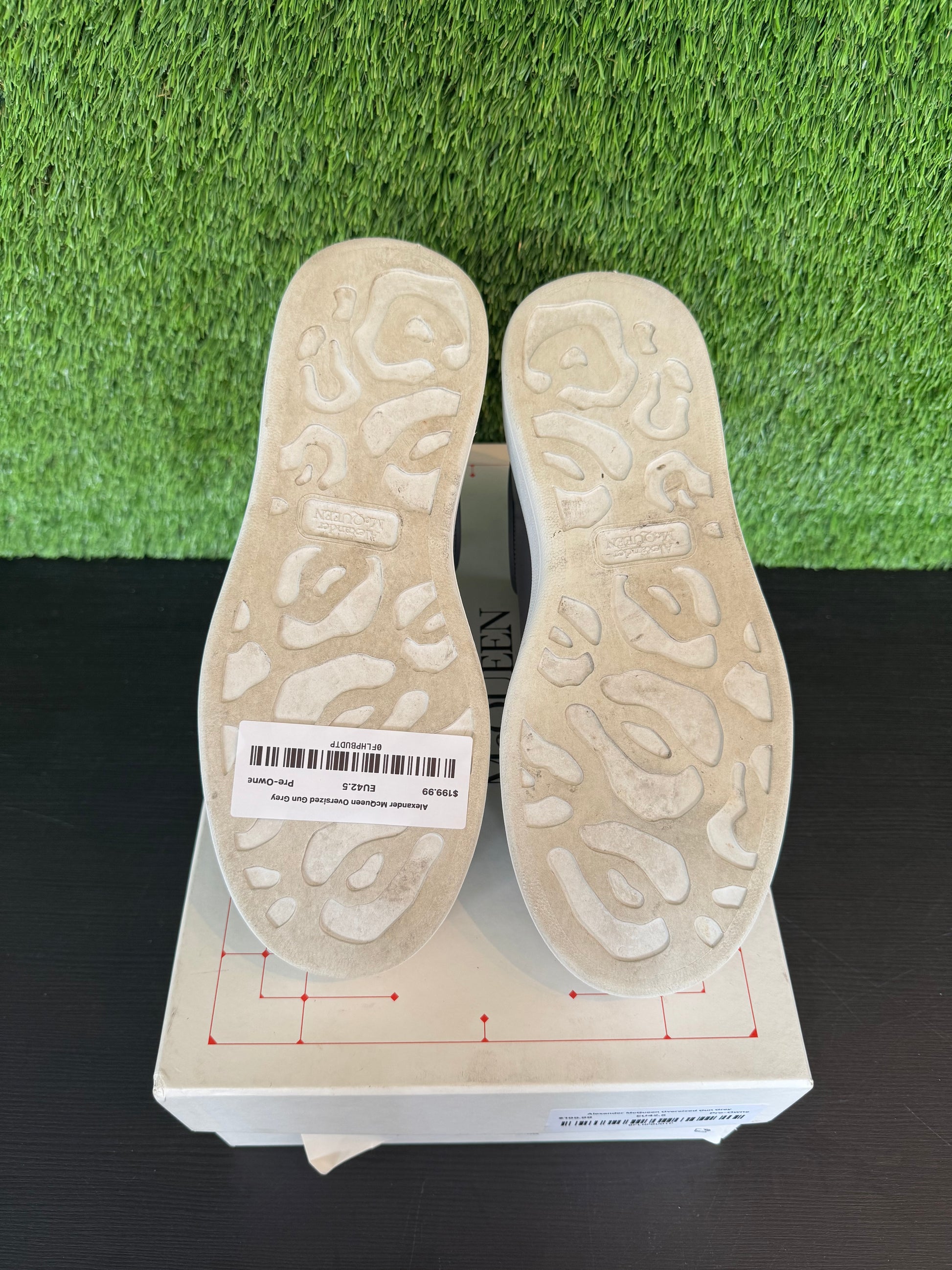 Alexander McQueen Oversized Gun Grey