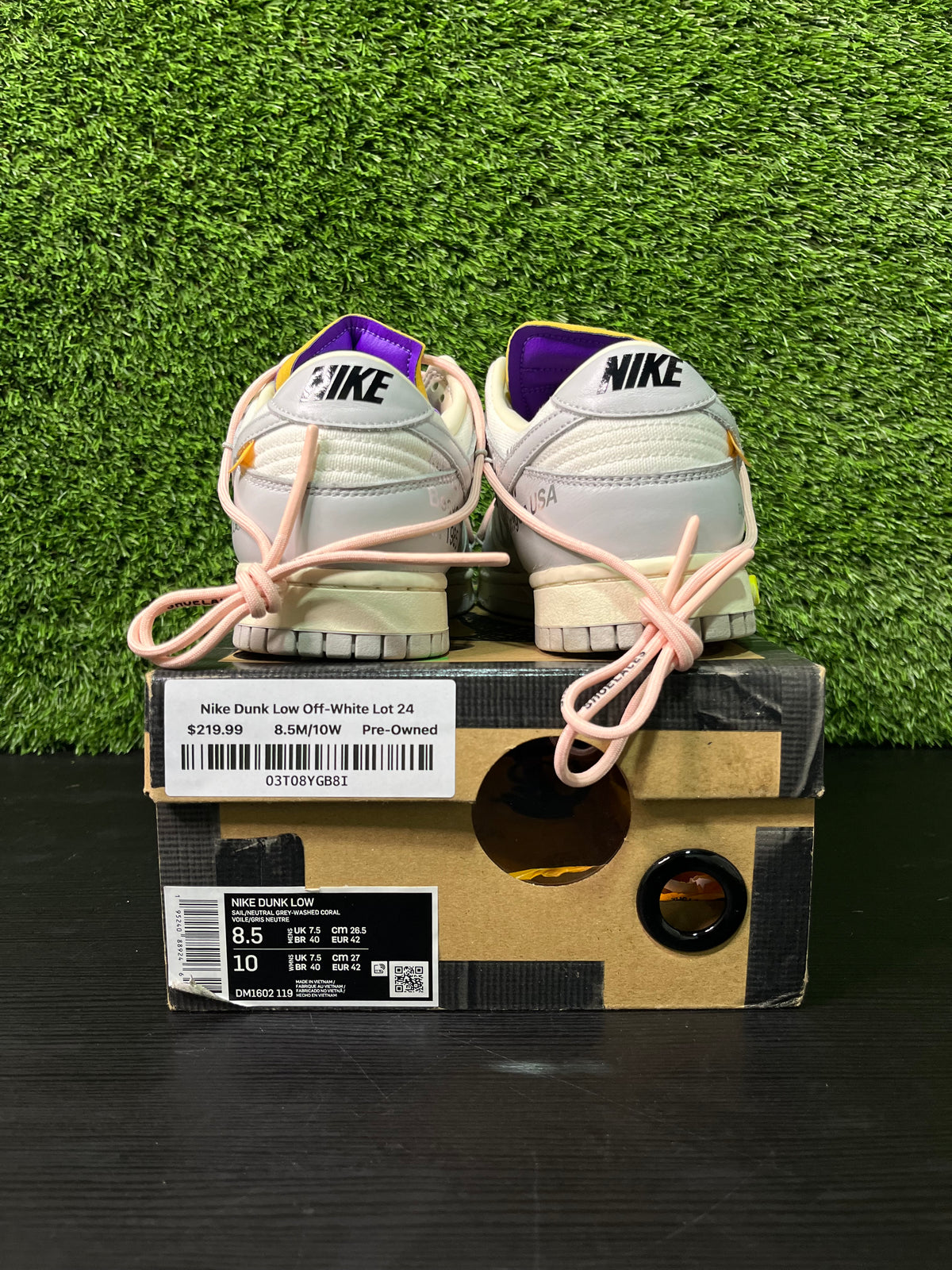 Nike Dunk Low Off-White Lot 24