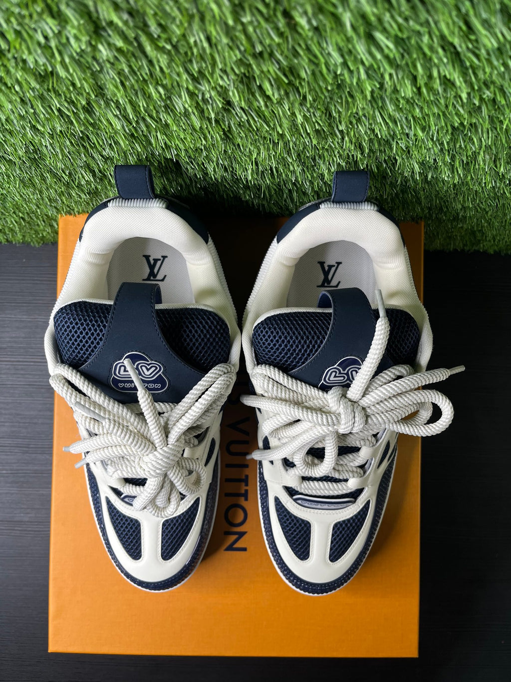 Louis Vuitton LV Navy Skate Sneaker