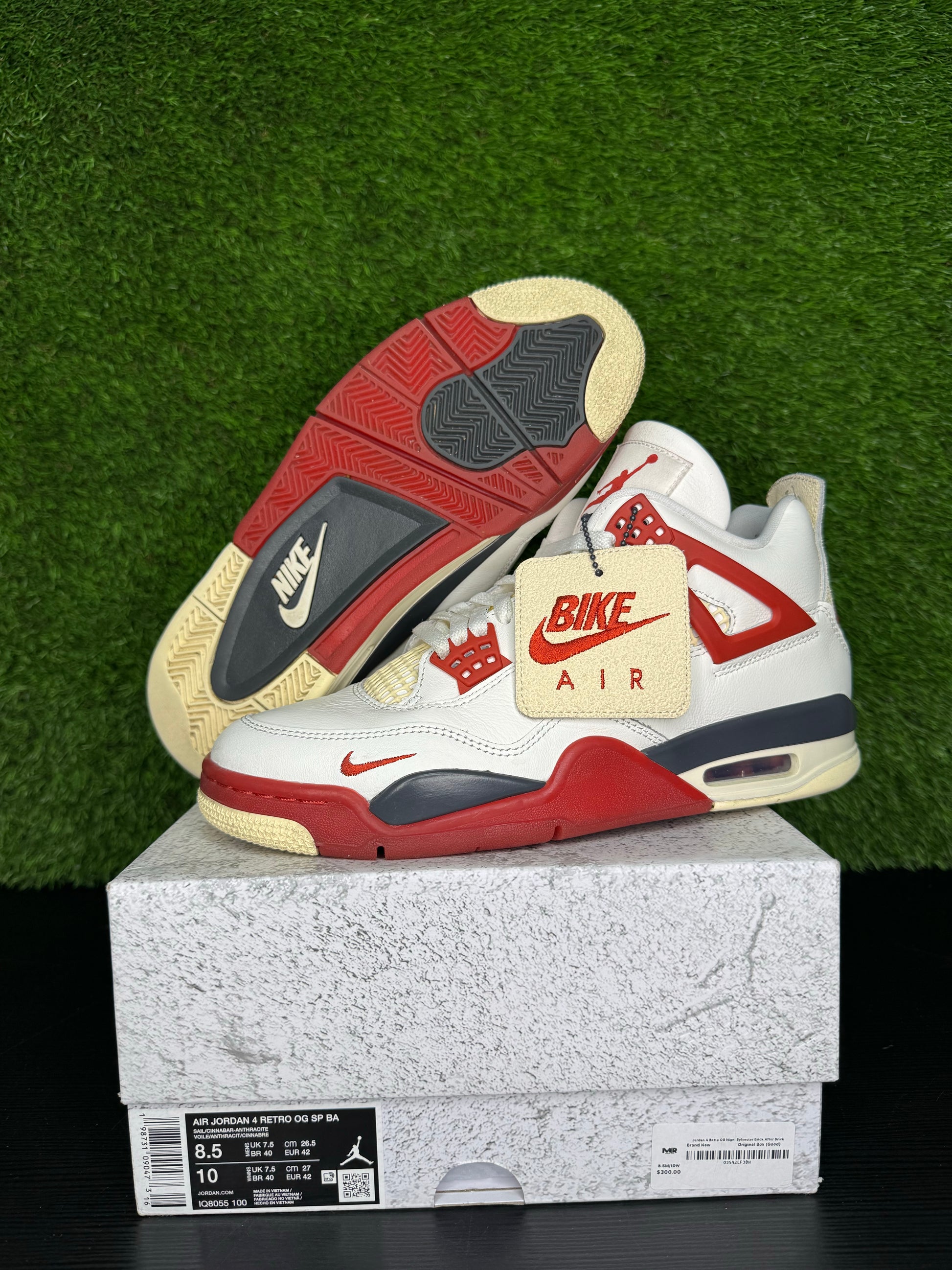 Jordan 4 Retro OG Nigel Sylvester Brick After Brick