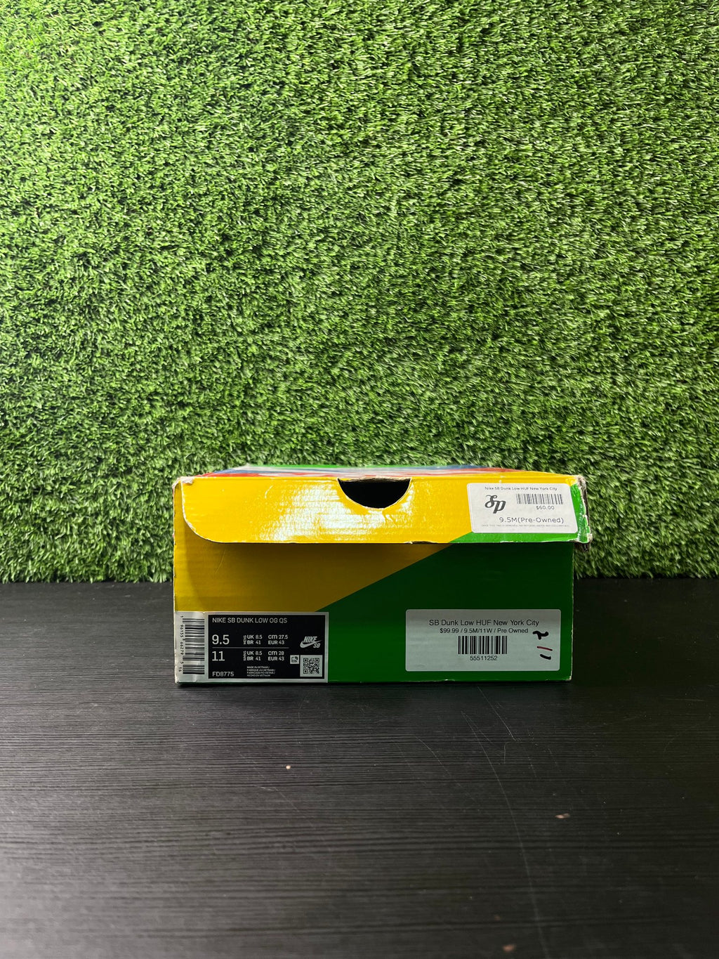 SB Dunk Low HUF New York City