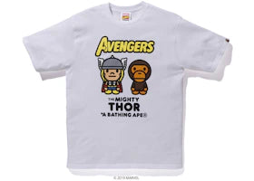 BAPE x Marvel Milo Mighty Thor Tee White