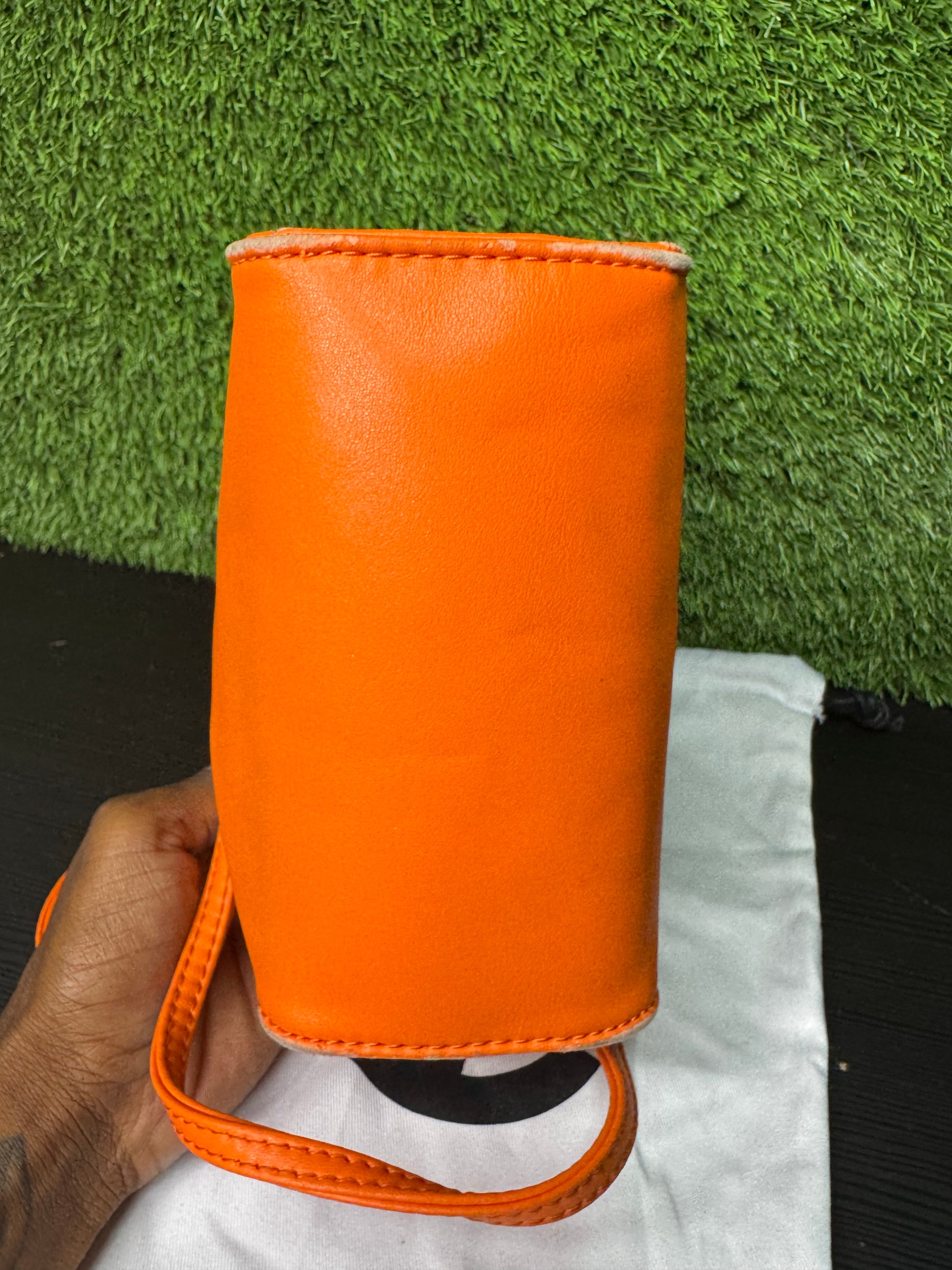 Telfar small orange mini