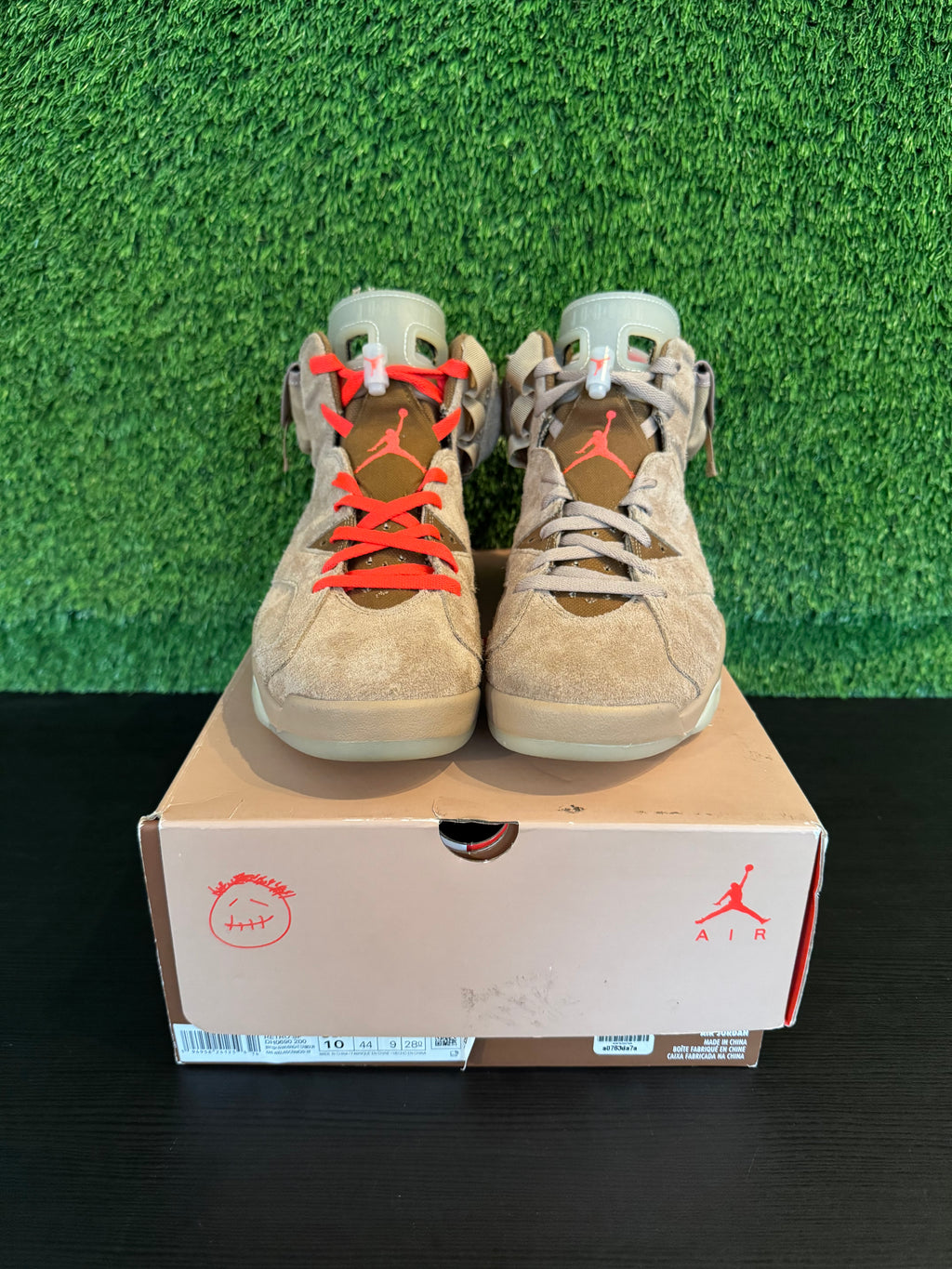 Jordan 6 Retro Travis Scott British Khaki