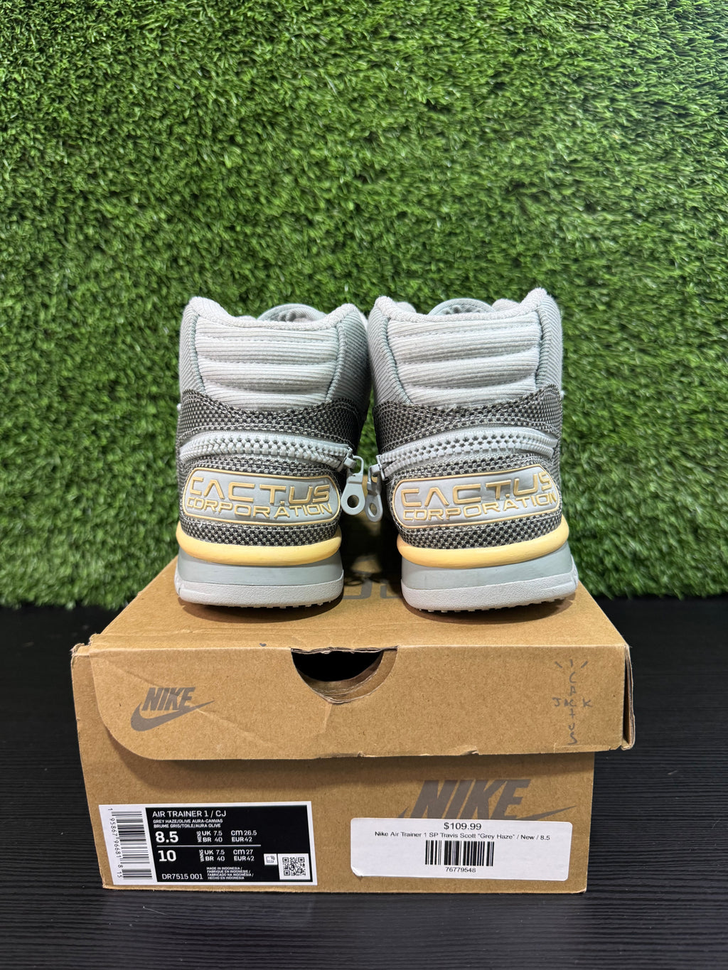 Nike Air Trainer 1 SP Travis Scott Grey Haze