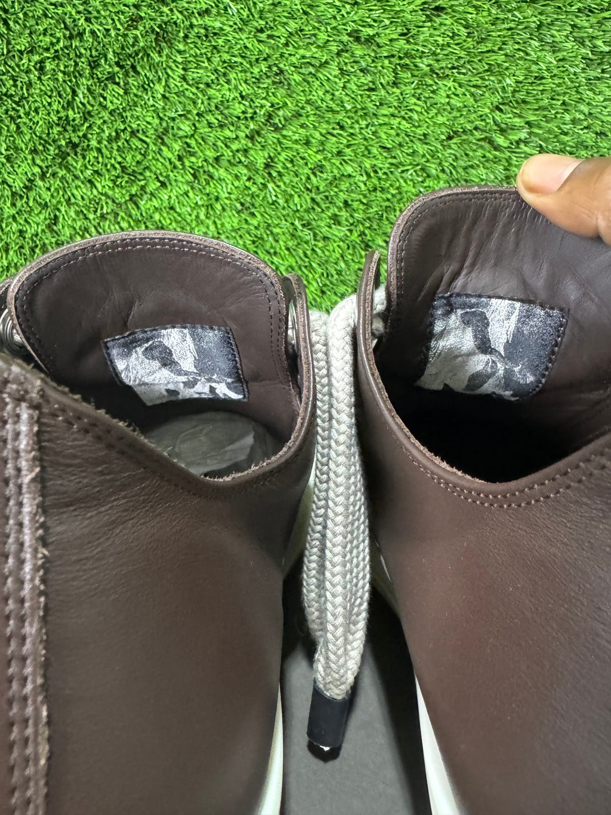 Rick owens jumbolace low macassar