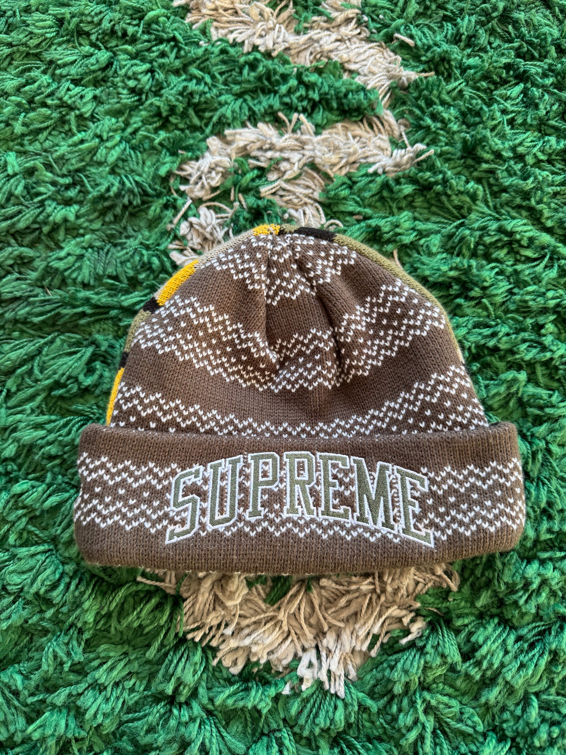 Supreme New Era Camo 3M Beanie