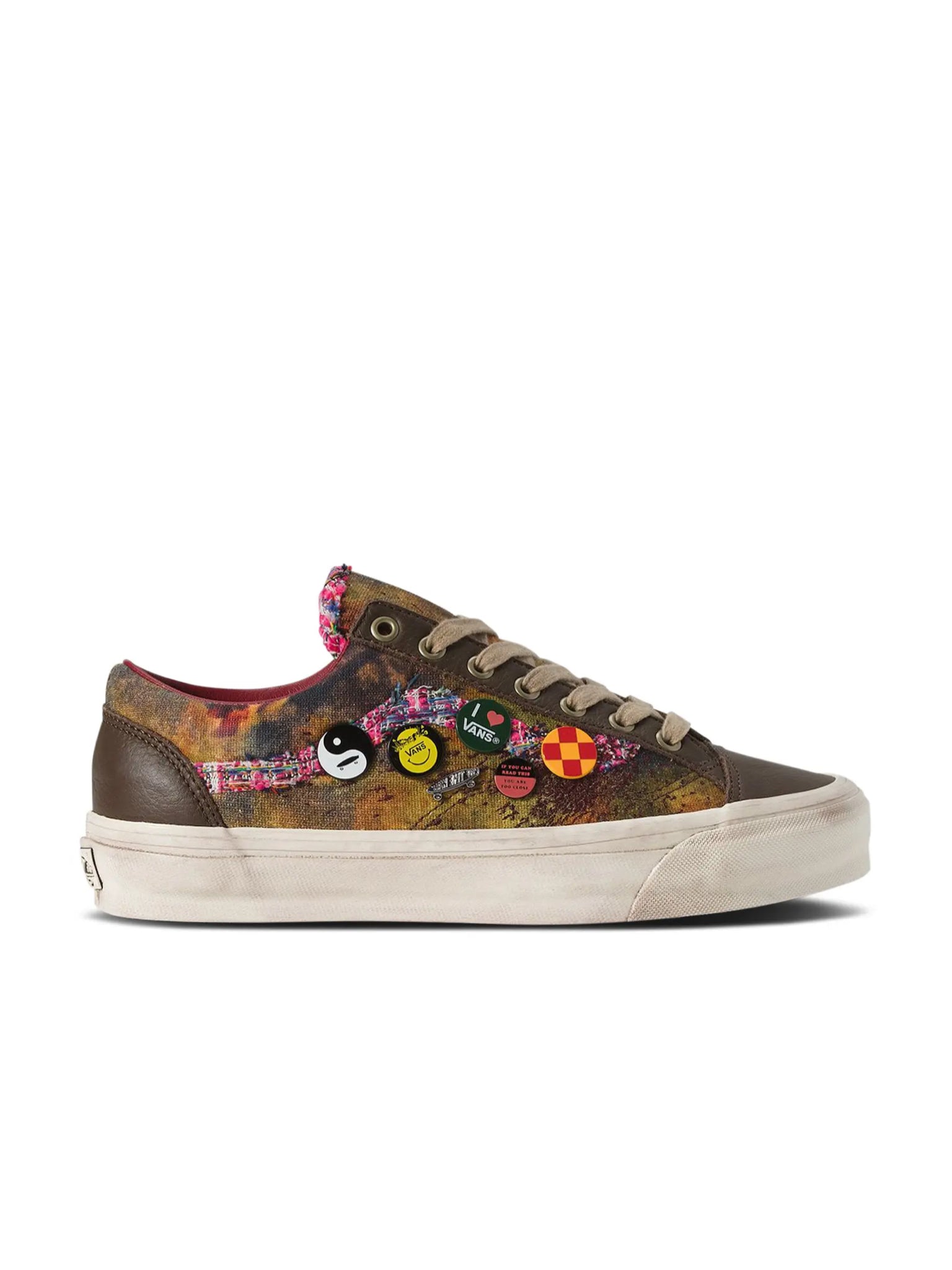 Warm brown souvenir vans