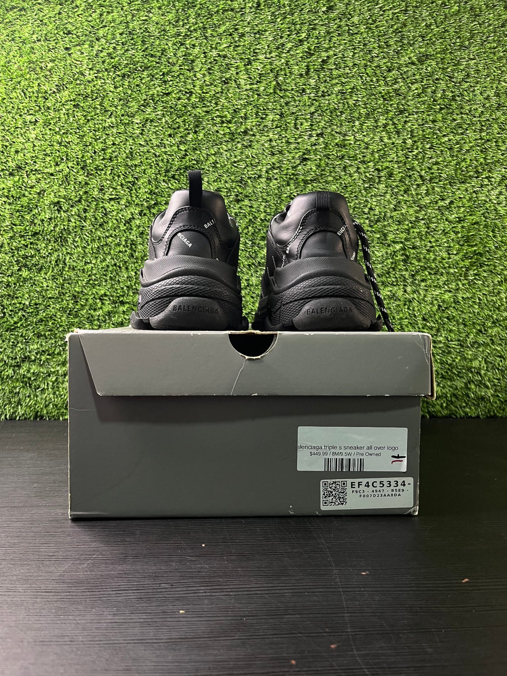 Balenciaga triple s sneaker all over logo