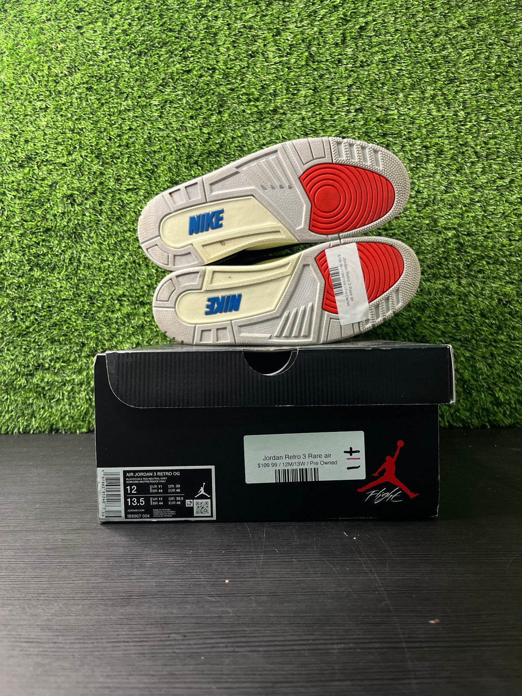 Jordan Retro 3 Rare air