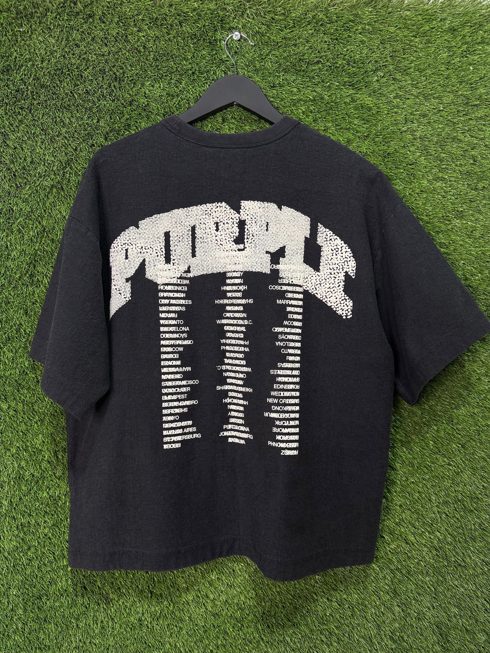Purple Brand Tour Tee Black